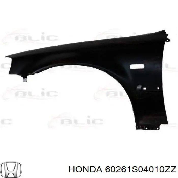 Крыло переднее левое 60261S04010ZZ Honda