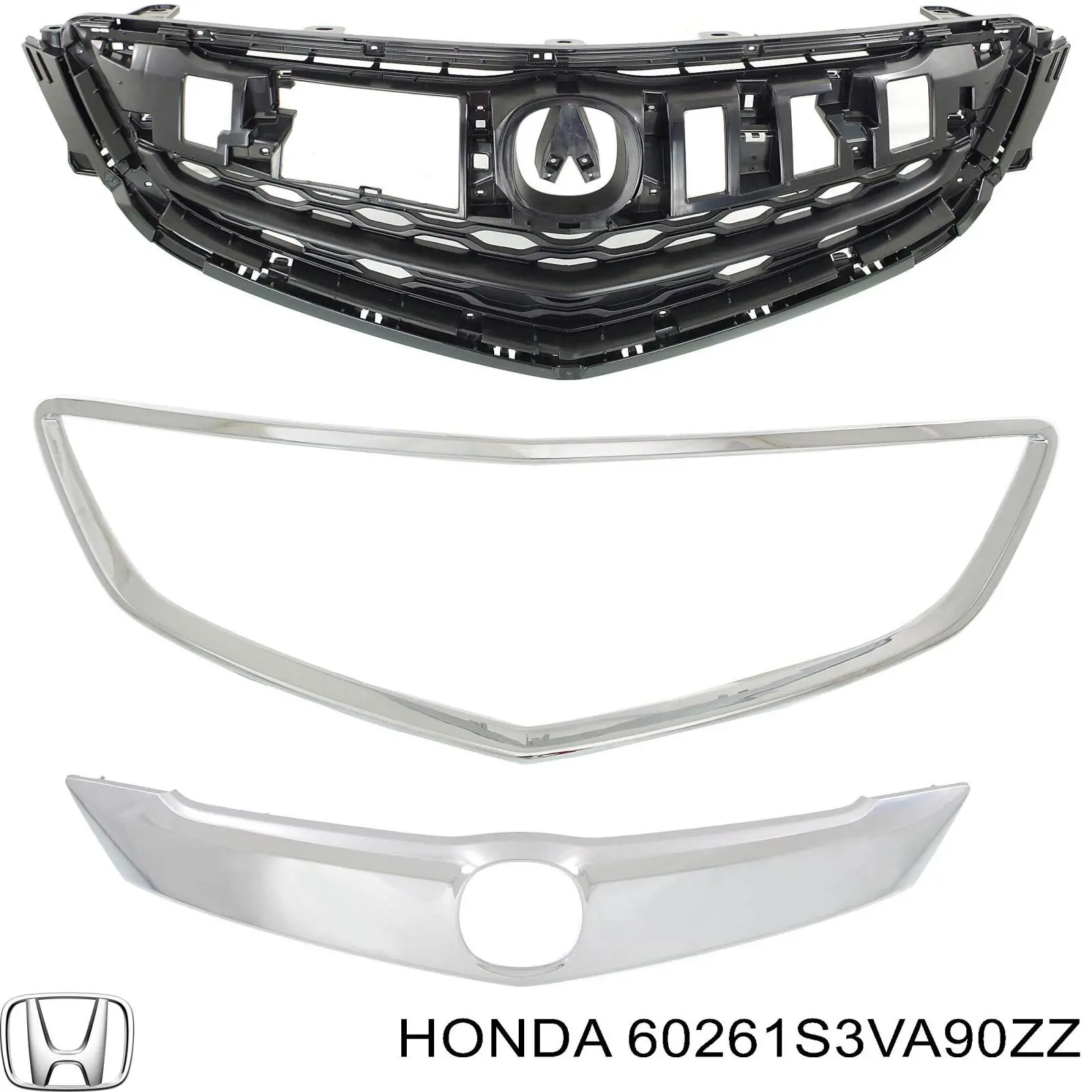Крыло переднее левое Honda 60261S3VA90ZZ цена, от 101.69 USD