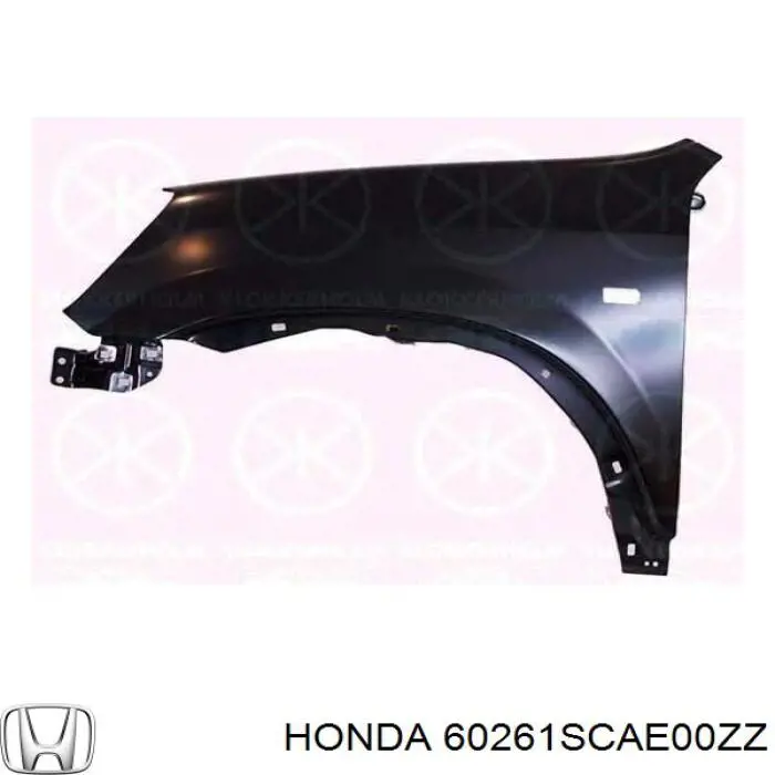 Pára-lama dianteiro esquerdo para Honda CR-V (RD)