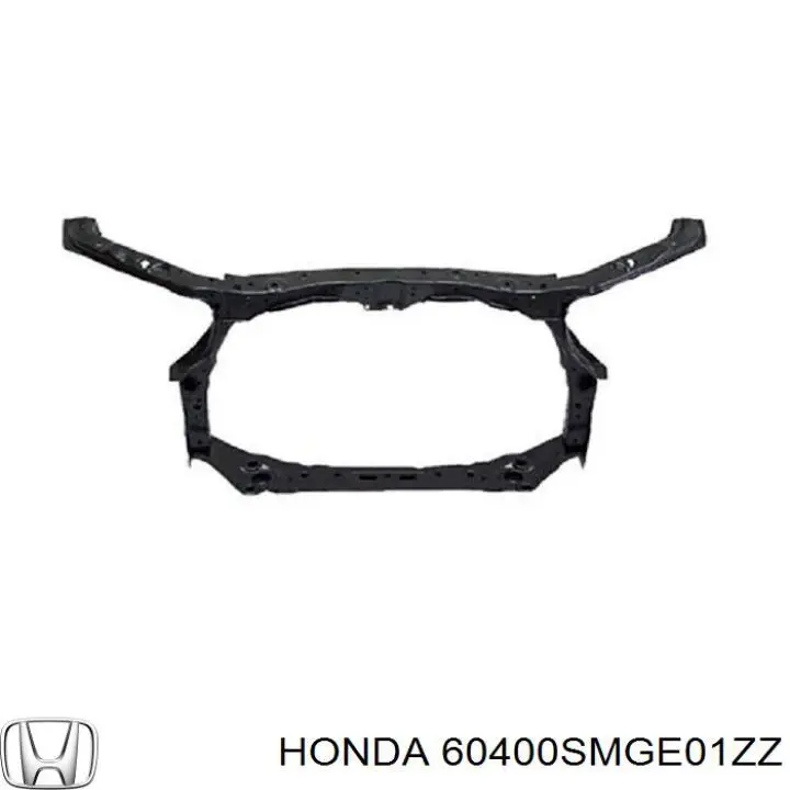 60400SMGE01ZZ Honda суппорт радиатора в сборе (монтажная панель крепления фар)