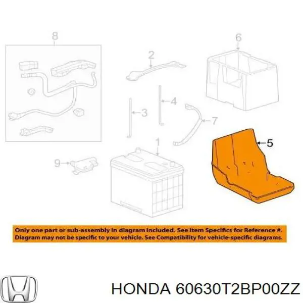60630T2BP00ZZ Honda 