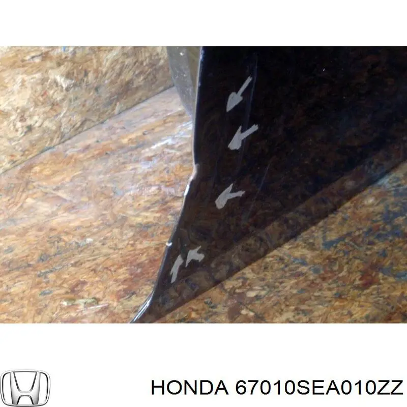 Porta dianteira direita para Honda Accord (CL, CM)