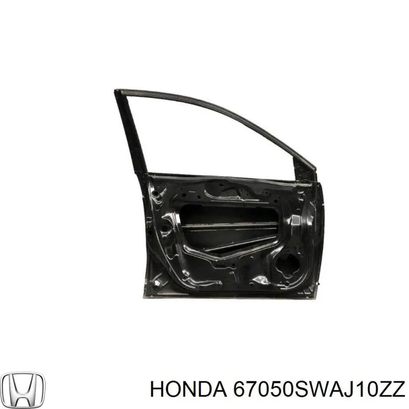 Передняя левая дверь Хонда ЦРВ 3 (Honda CR-V)