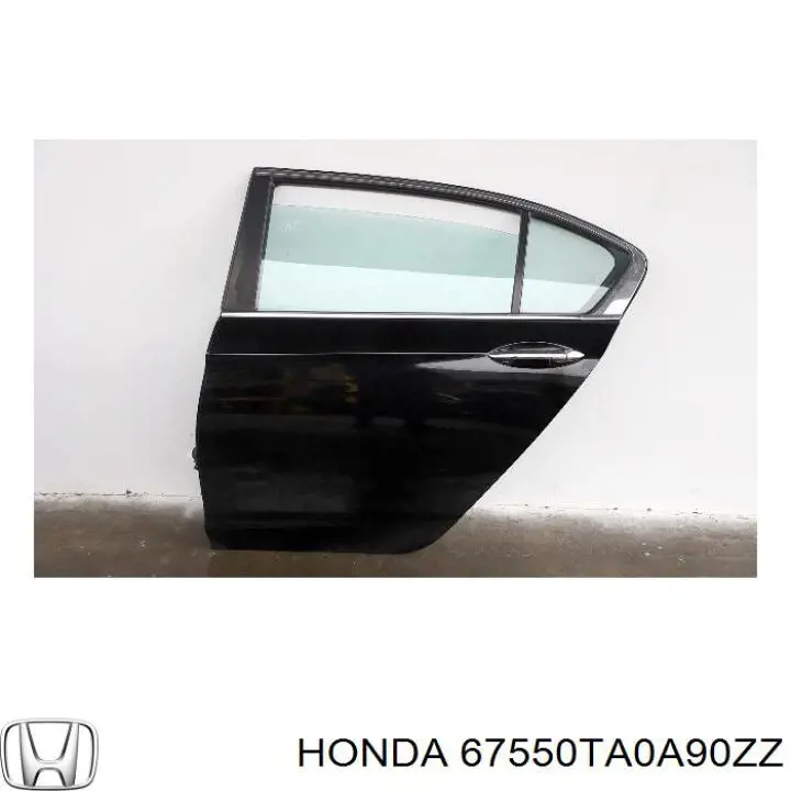 67550TA0A90ZZ Honda Дверь пассажирская задняя левая