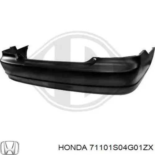 Передний бампер 71101S04G01ZX Honda