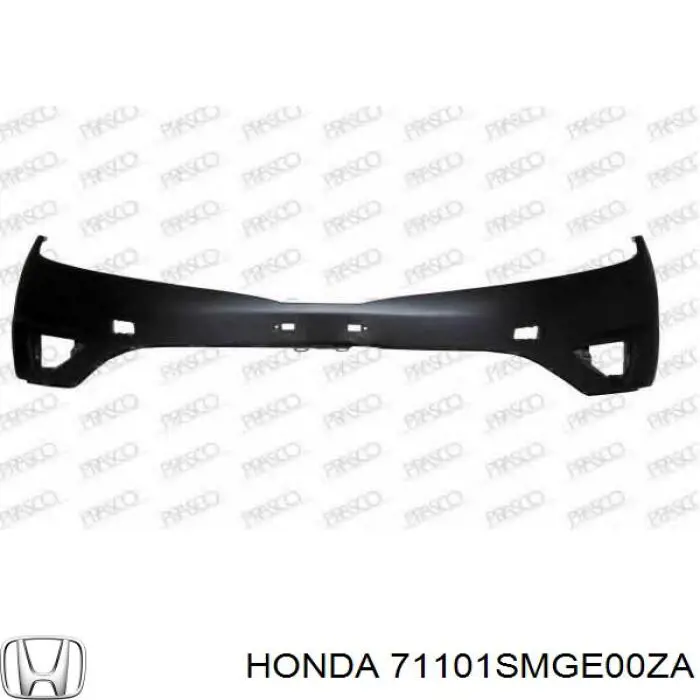 Передний бампер 71101SMGE00ZA Honda