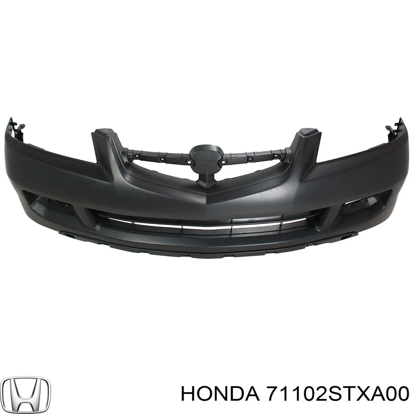 71102STXA00 Honda Правая решетка переднего бампера
