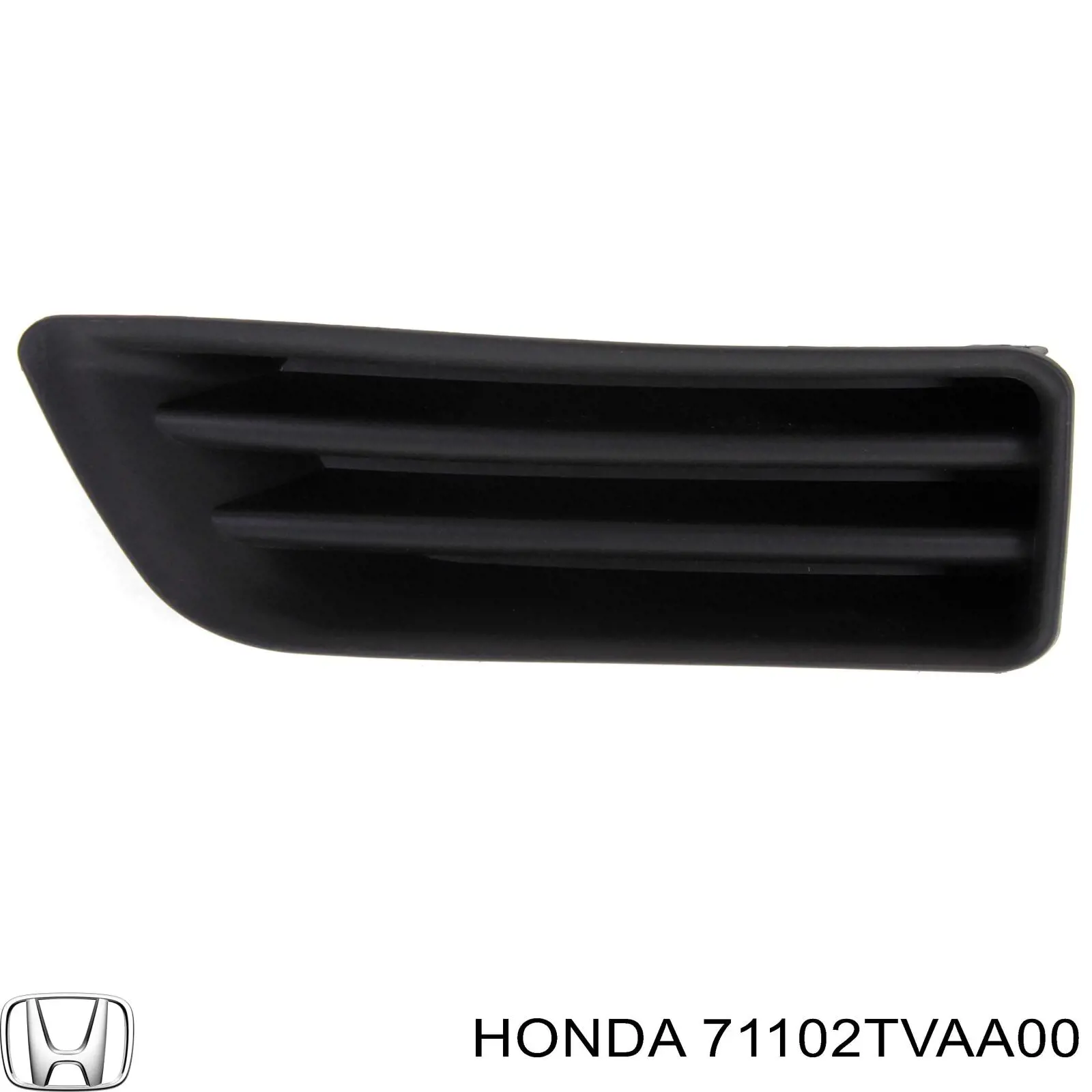 Заглушка (решетка) противотуманных фар бампера переднего правая на Honda Accord X 