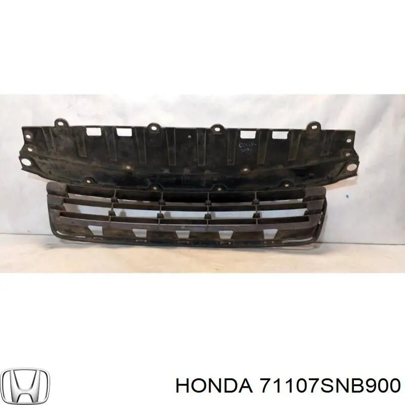 Решетка бампера переднего центральная Honda Civic VIII седан (FD, FA) (2005 - 2013) цена, от 101.38 USD