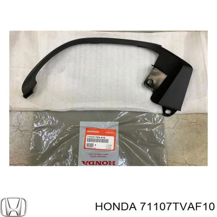 Заглушка ПТФ бампера переднего левая Honda 71107TVAF10 цена, от 62.86 USD