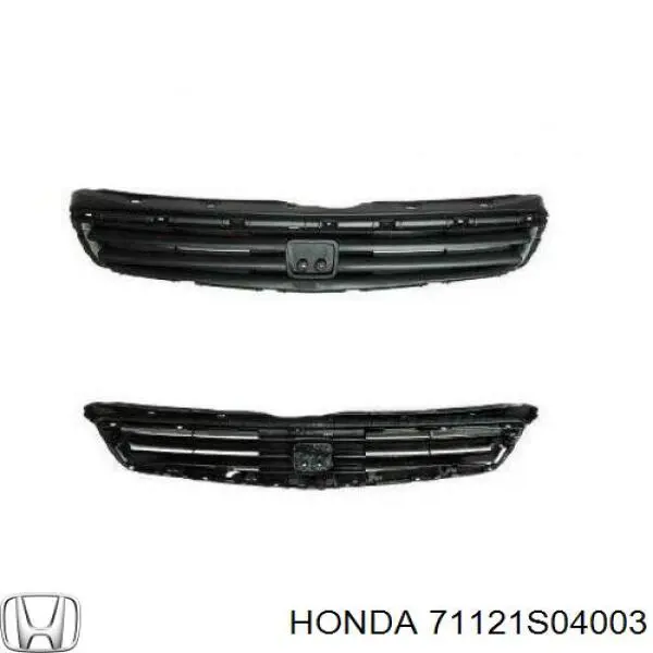 Решетка радиатора 71121S04003 Honda