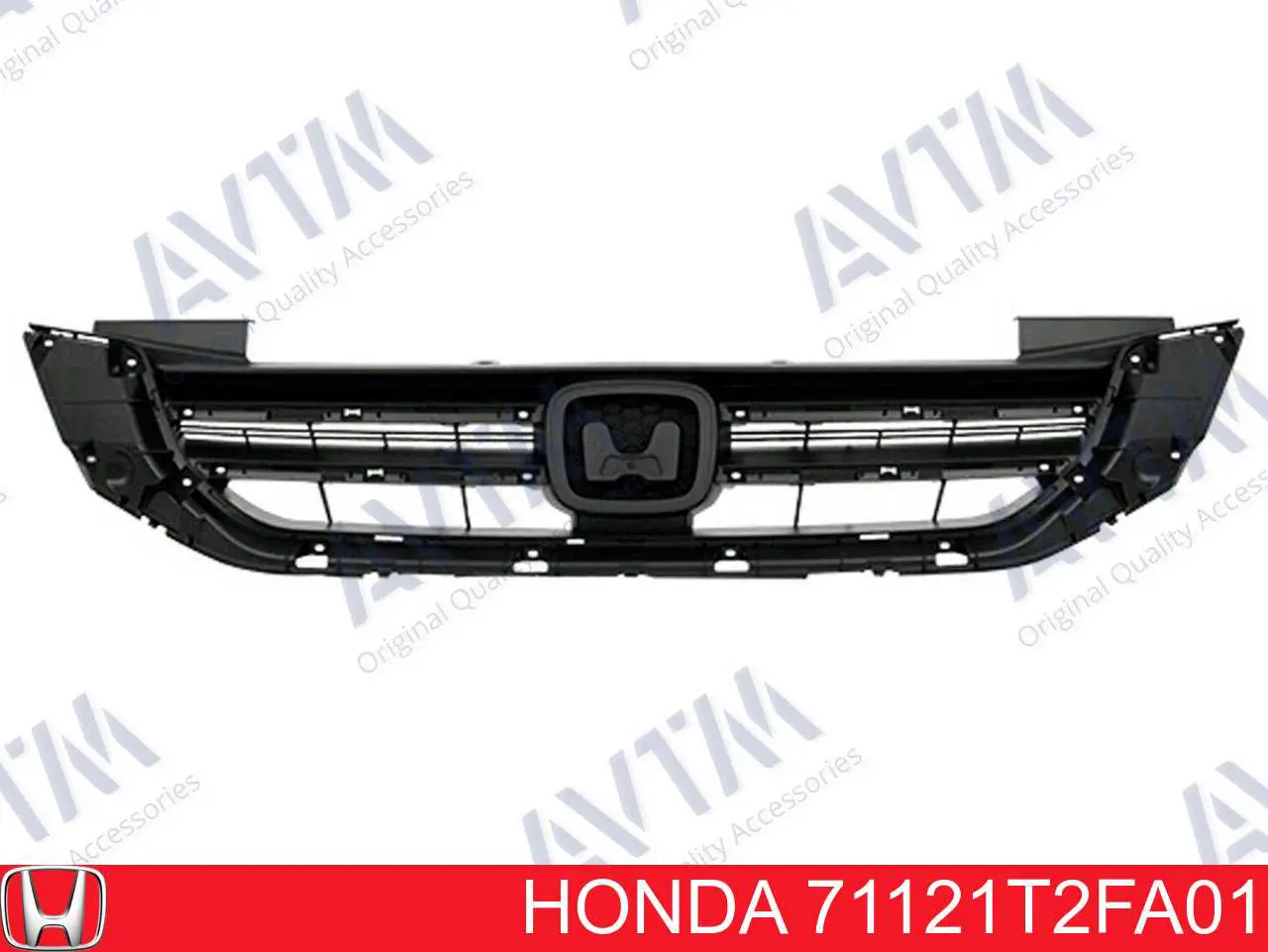 Облицовка радиатора Honda 71121T2FA01 цена, от 38.61 USD