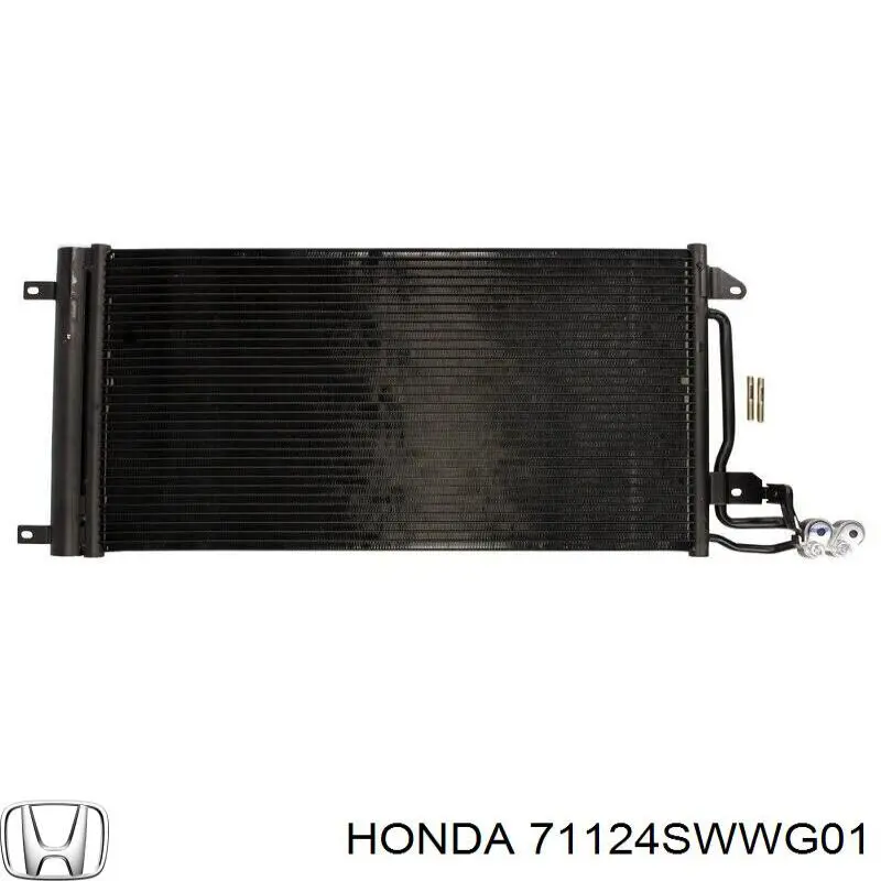 Молдинг решетки бампера переднего правый Honda 71124SWWG01 цена, от 19.00 USD