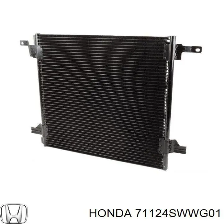 Купить 71124SWWG01 Honda Молдинг решетки бампера переднего правый