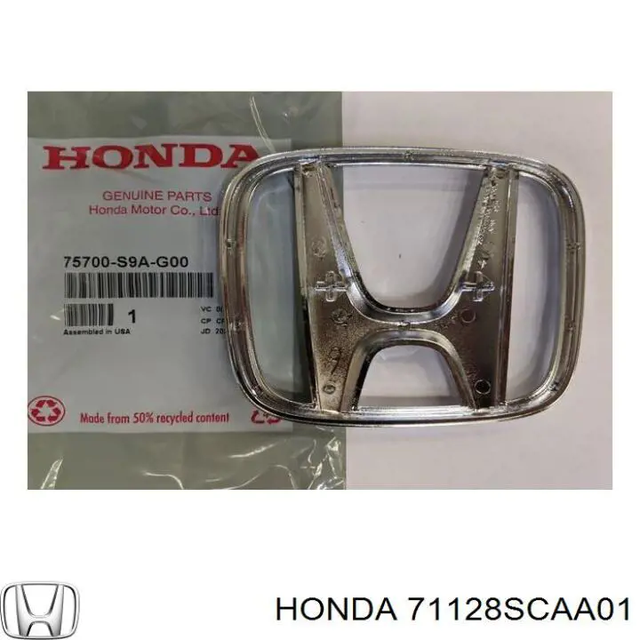 Облицовка радиатора Honda 71128SCAA01 цена, от 308.07 USD