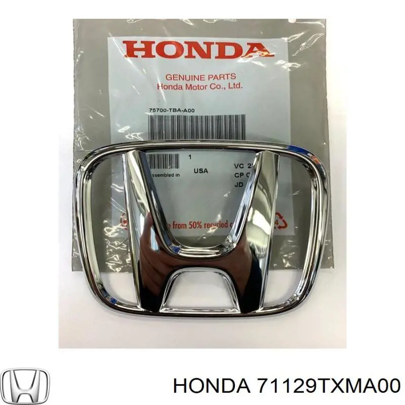 Купить 71129TXMA00 Honda Эмблема решетки радиатора