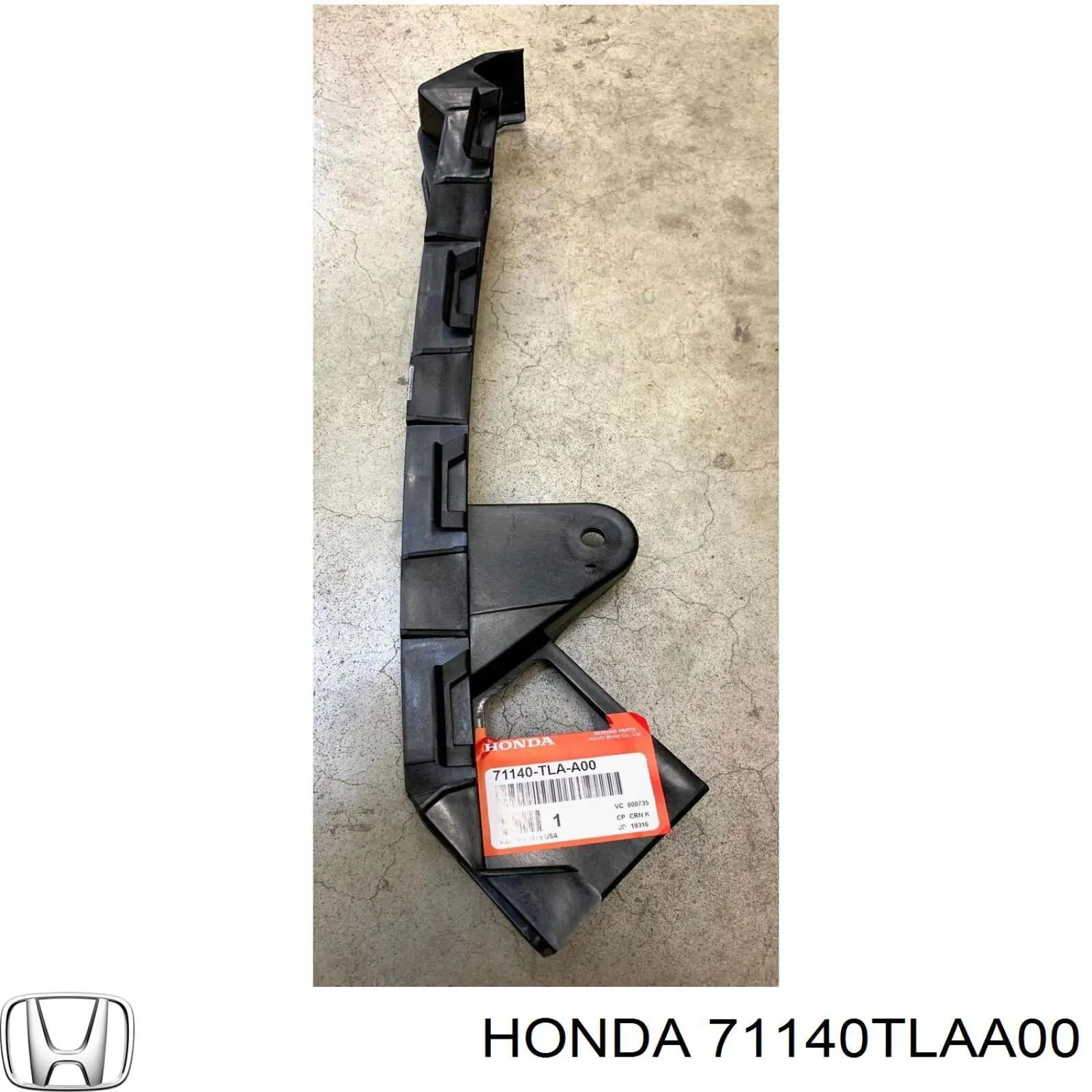 Guia do pára-choque dianteiro direito para Honda CR-V (RW)