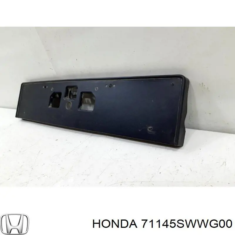 71145SWWG00 Honda painel de fixação de matrícula dianteira