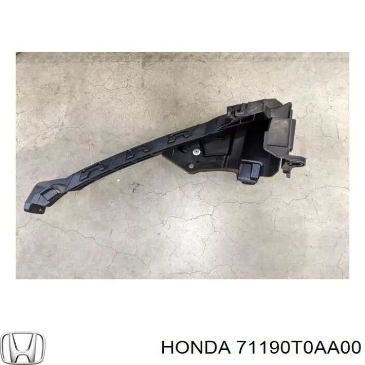 Consola (adaptador) de fixação da luz dianteira esquerda para Honda CR-V (RM)