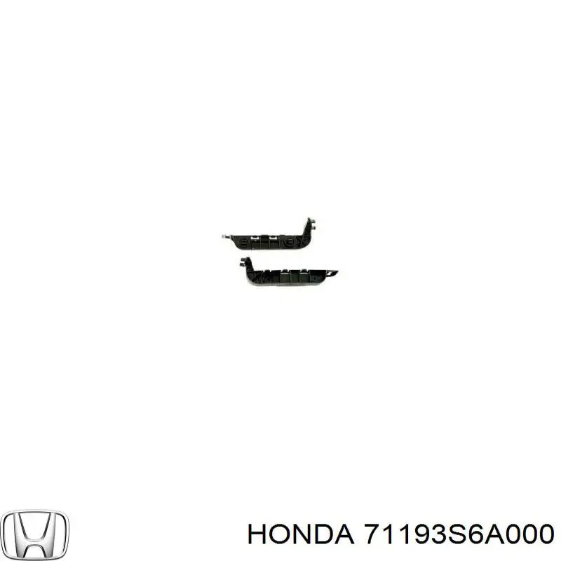 71193S6A000 Honda Кронштейн крепления бампера переднего правый