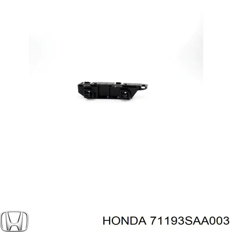 Consola externa direita do pára-choque dianteiro para Honda Jazz (GD)