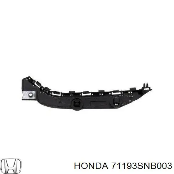 71193SNB003 Honda consola do pára-choque dianteiro direito