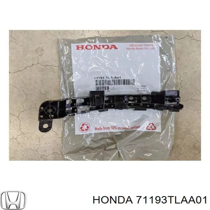 71193TLAA01 Honda кронштейн бампера переднего правый