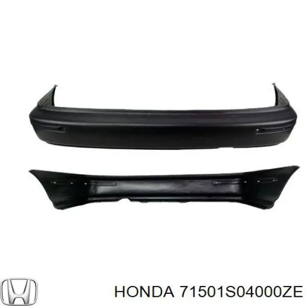 71501S04000ZE Honda pára-choque traseiro