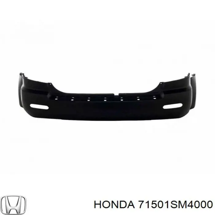 Задний бампер на Honda Accord IV CB3, CB7