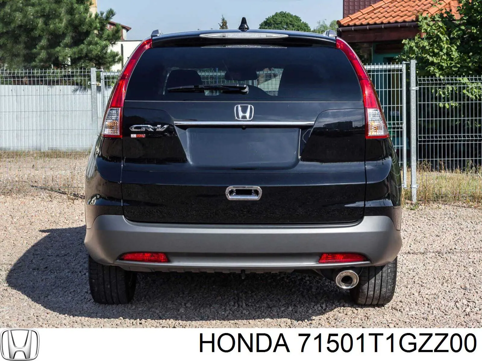 Задний бампер 71501T1GZZ00 Honda
