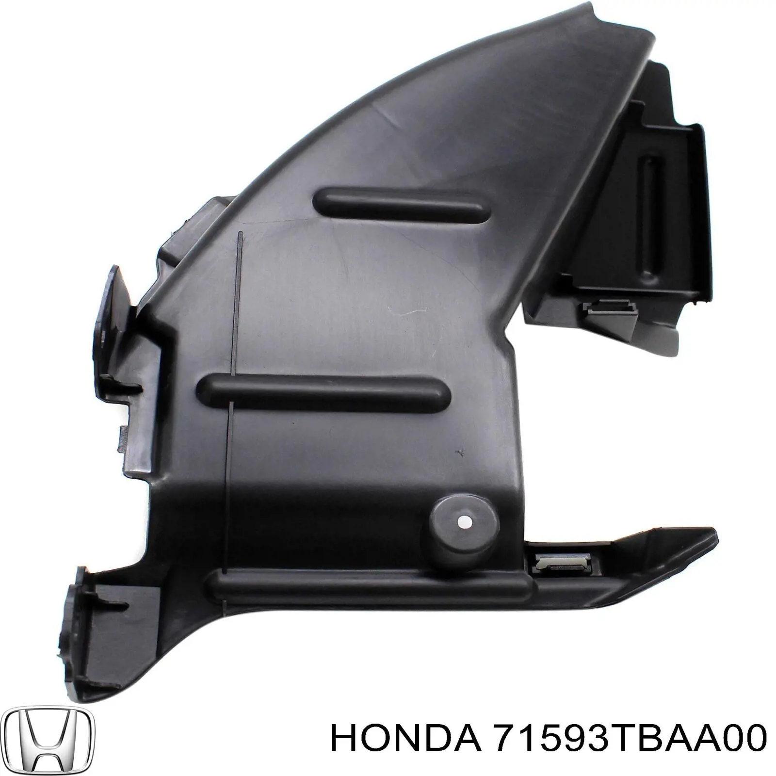 Consola direita do pára-choque traseiro externo para Honda Civic (FC)