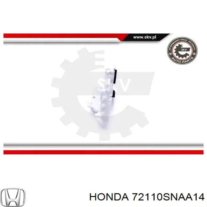  Honda 72110SNAA14 цена, от 23.09 USD