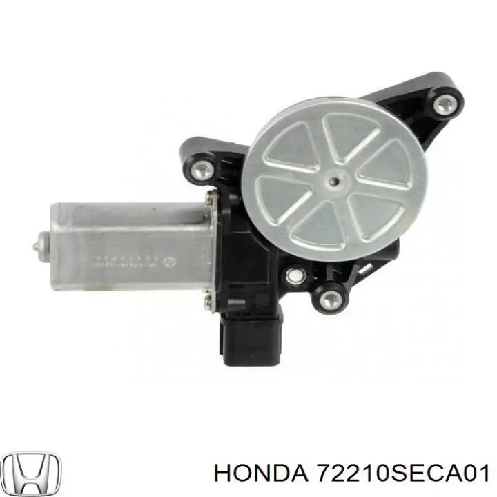 Механизм стеклоподъемника двери передней правой на Honda Accord VII 