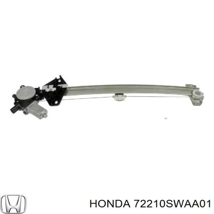 Mecanismo de acionamento de vidro da porta dianteira direita para Honda CR-V (RE)