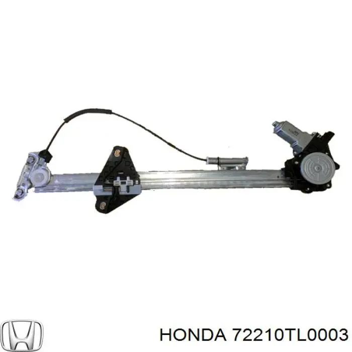 Mecanismo de acionamento de vidro da porta dianteira direita para Honda Accord (CU)