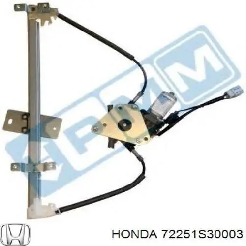 Механизм стеклоподъемника водительской двери Honda 72251S30003 цена, от 71.11 USD
