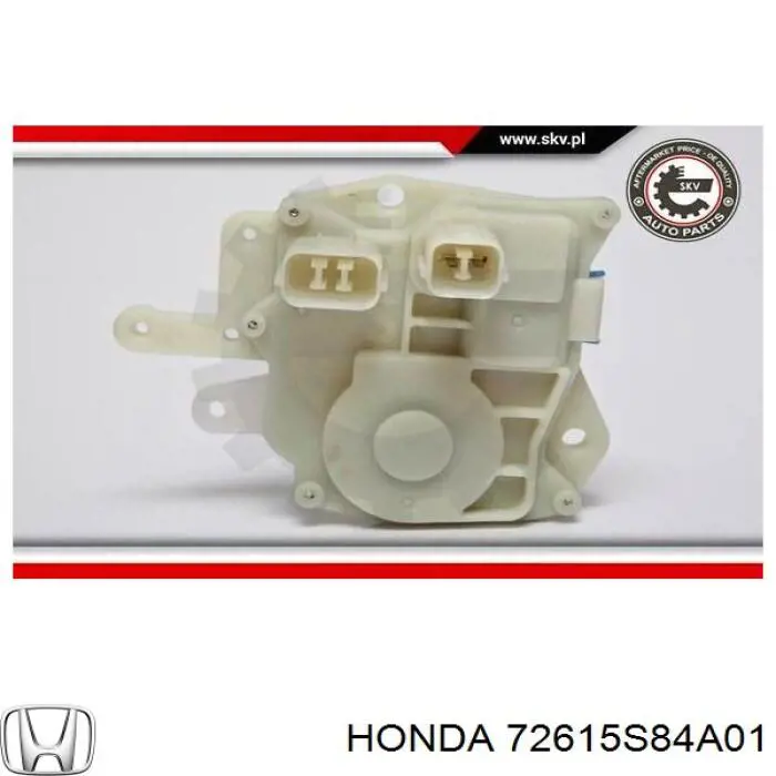 Мотор-привод открытия/закрытия замка двери задней правой на Honda Accord VI 