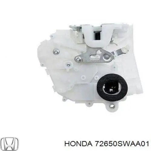 Замок задней левой двери Honda 72650SWAA01