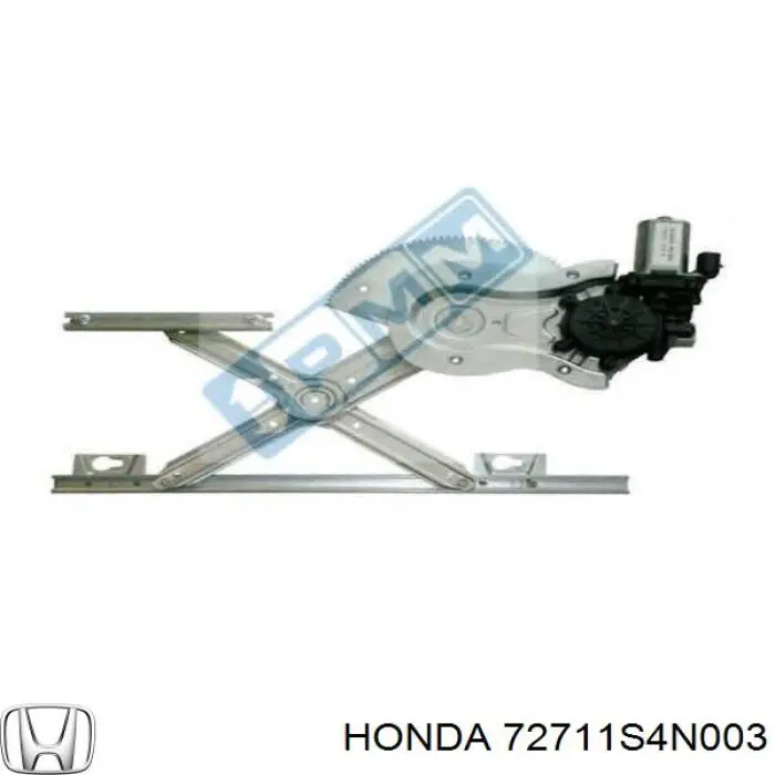 Купить 72711S4N003 Honda Механизм стеклоподъемника двери задней правой