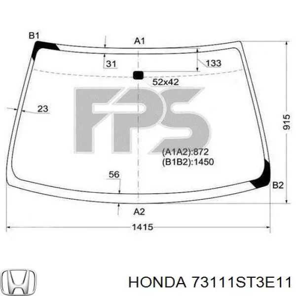  73111ST3E11 Honda