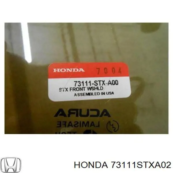 Parabrisas 73111STXA02 Honda/Acura