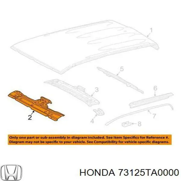  73125TA0000 Honda