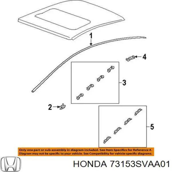 73153SVAA01 Honda 