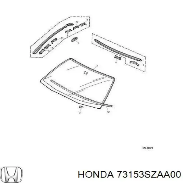  73153SZAA00 Honda