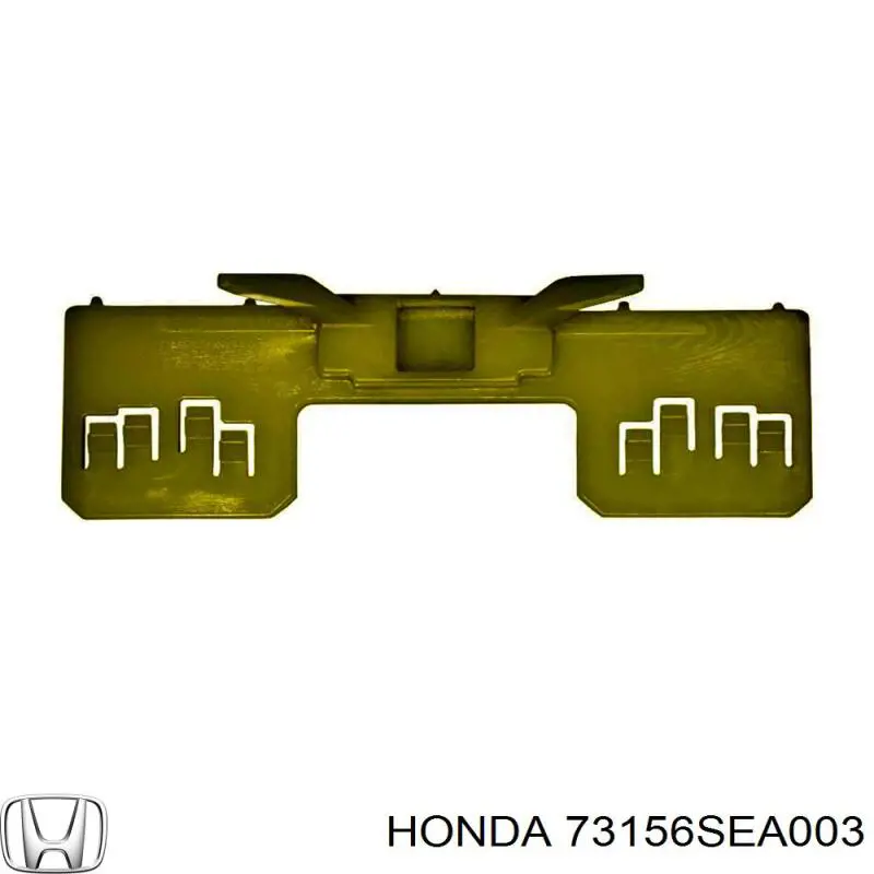 73156SEA003 Honda пистон (клип крепления подкрылка переднего крыла)