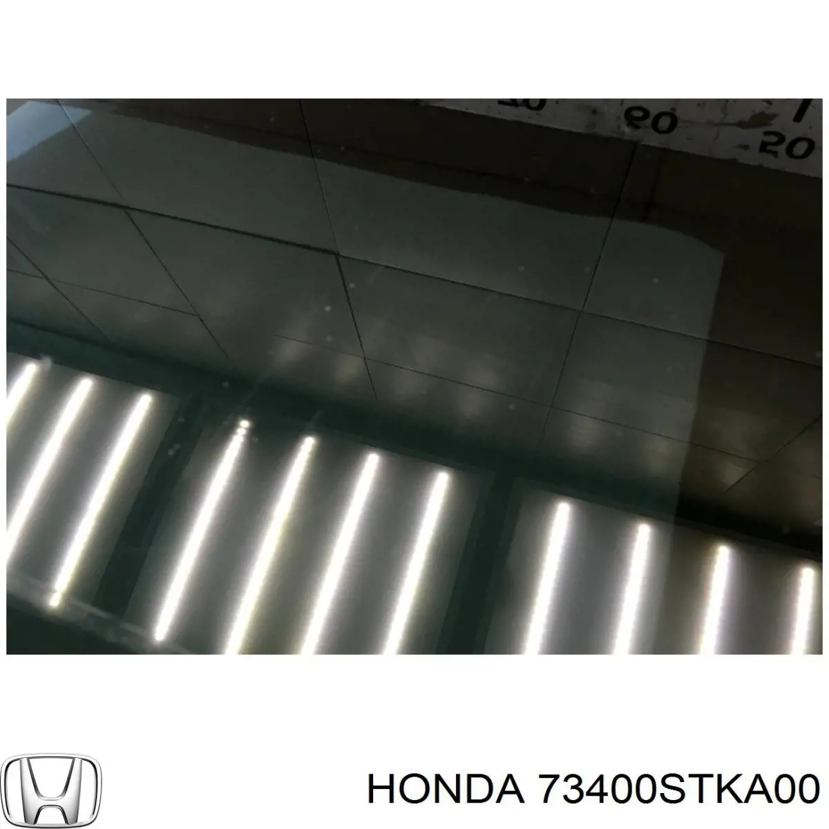 Стекло двери задней правой 73400STKA00 Honda
