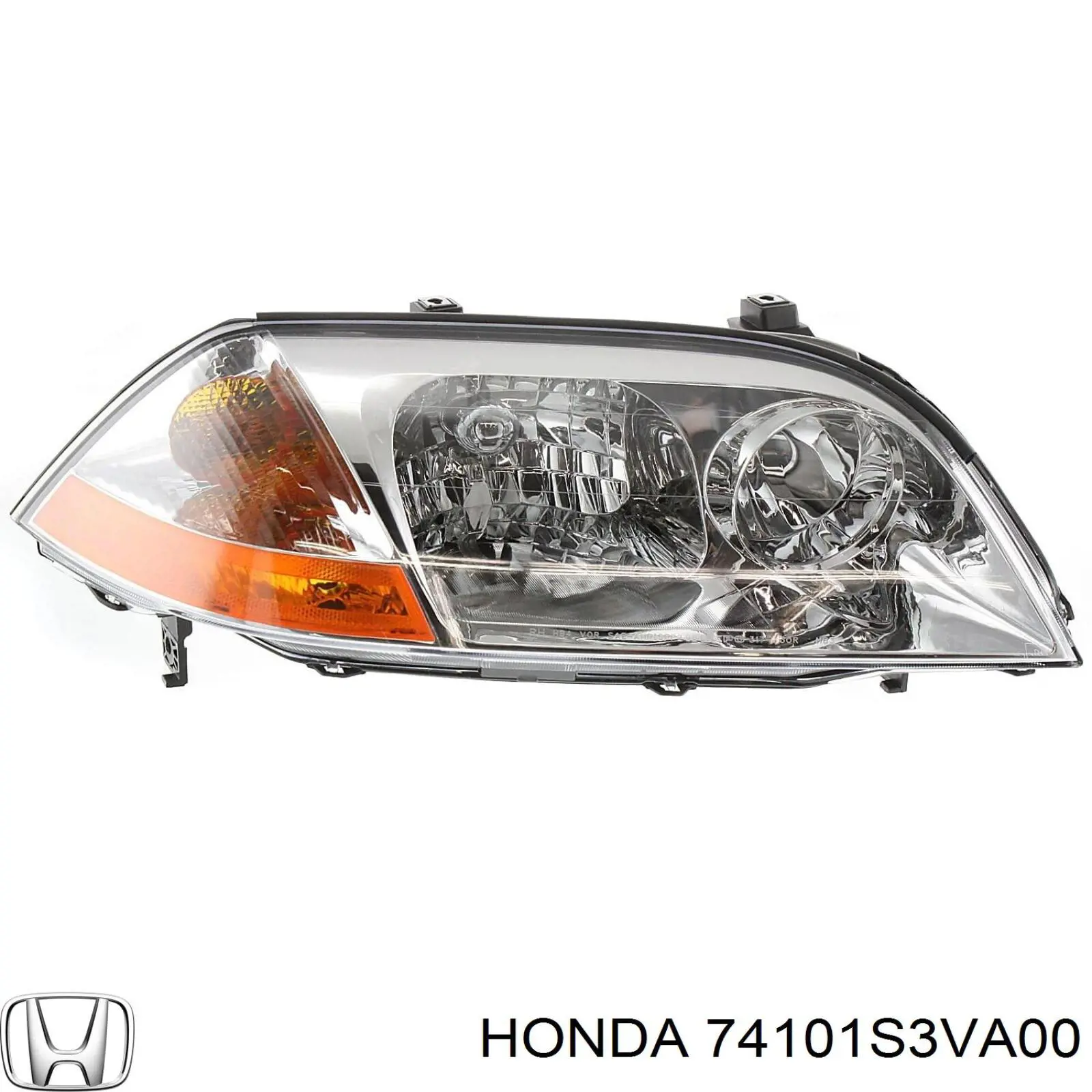 Подкрыльник переднего крыла, правый на Acura MDX I YD1
