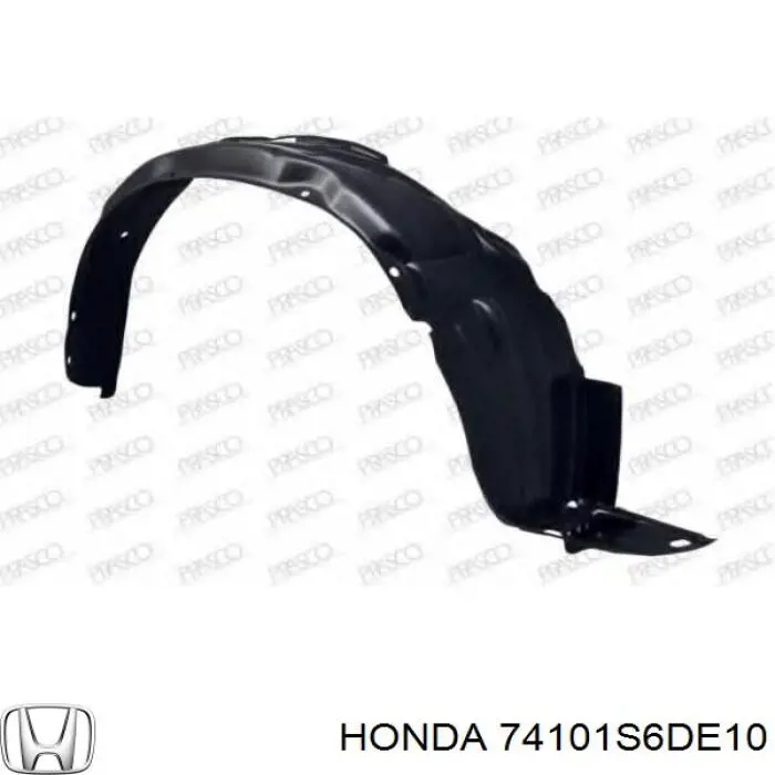 Подкрылок передний правый Хонда Сивик 7 (Honda Civic)
