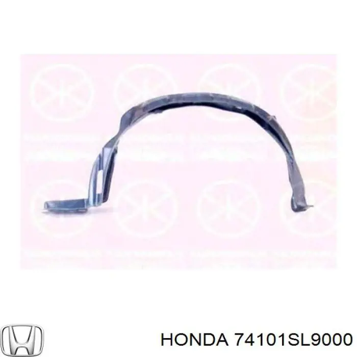 Подкрылок передний правый 74101SL9000 Honda