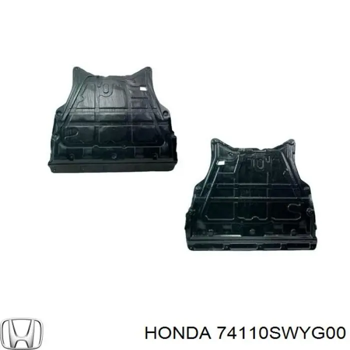 Защита двигателя передняя 152002 Rezaw-plast